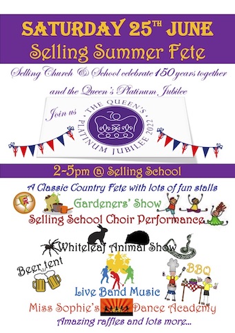 HOLD THE DATE! 25 June Selling Summer Fete