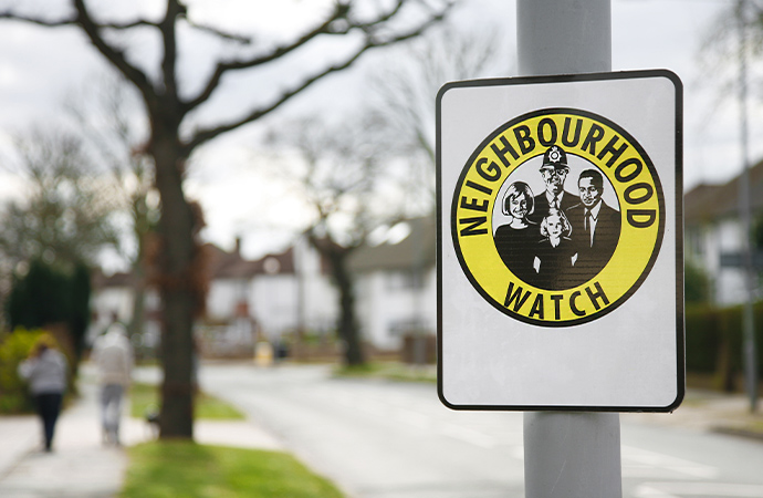 neighbourhood watch sign