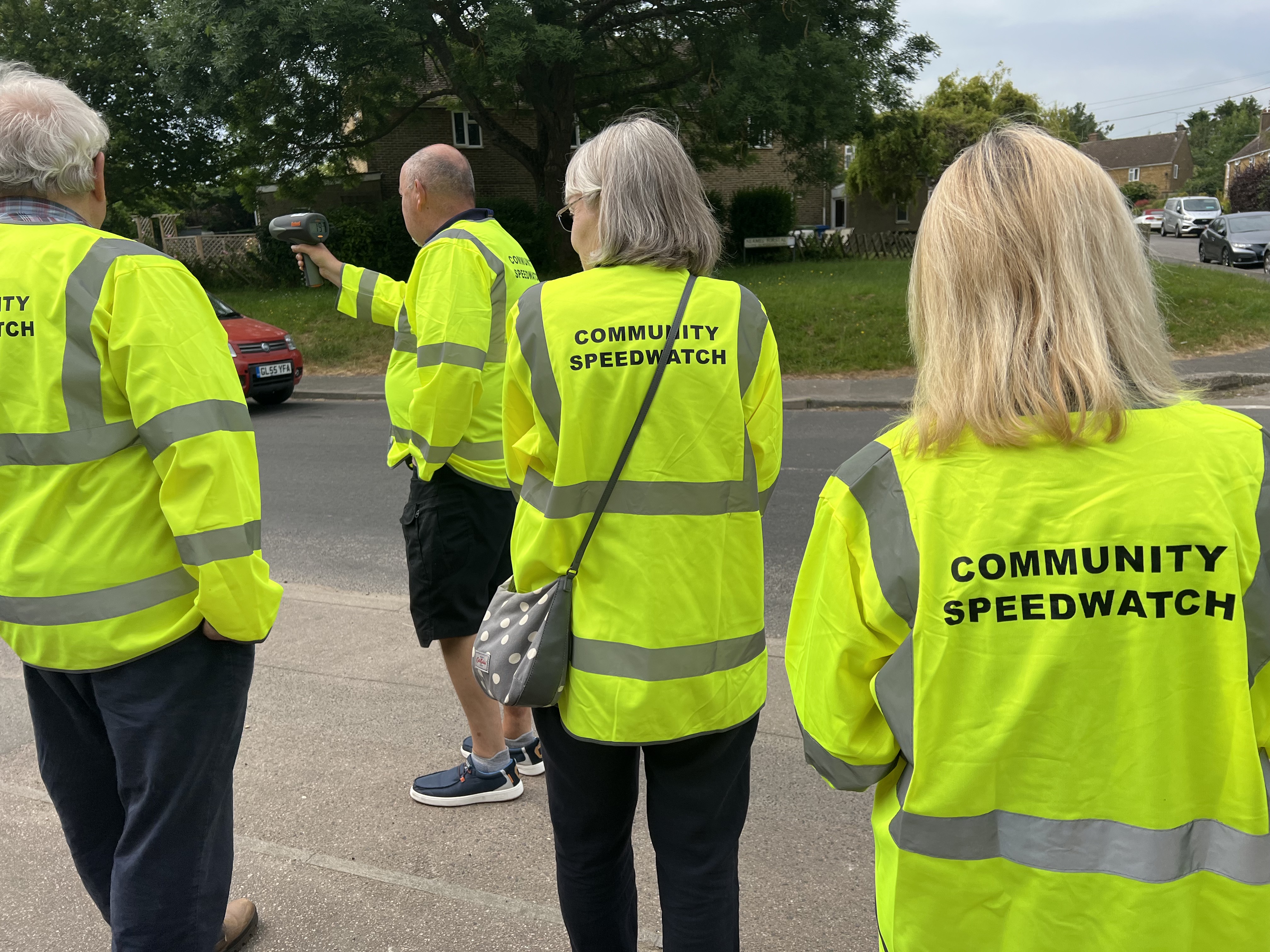 Community Speedwatch in action