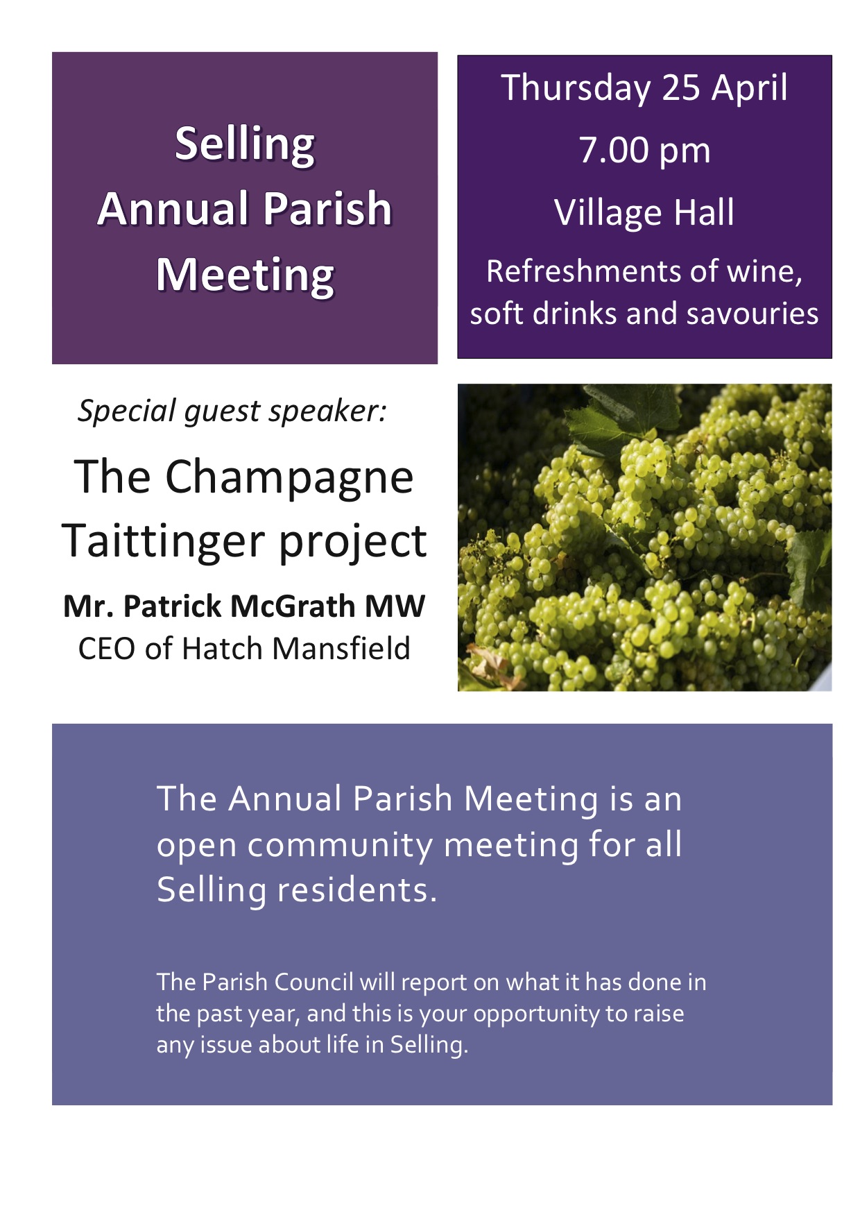 Save the date 25th April 2024